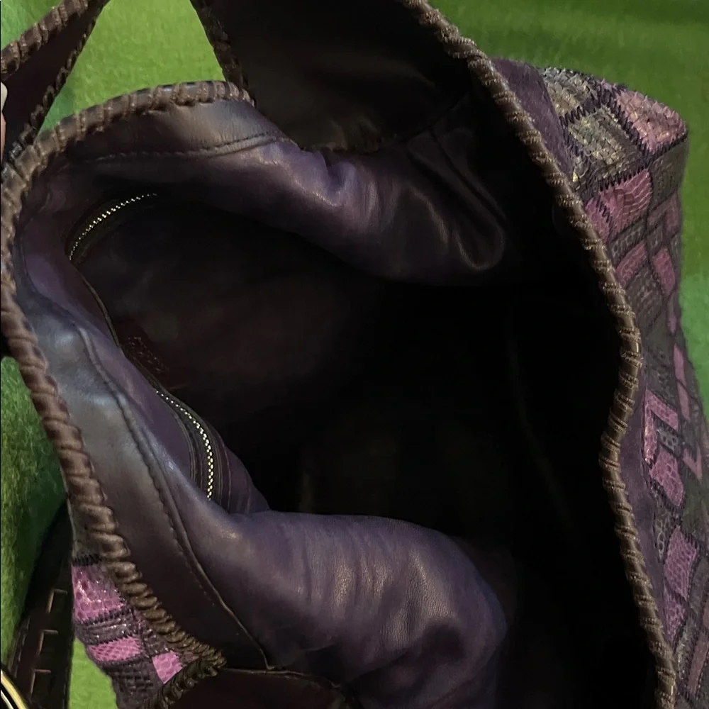 Authentic Gucci Python and Suede Large Jackie Hobo - Picture 9 of 10